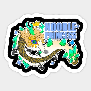 Noodle Princess Sticker